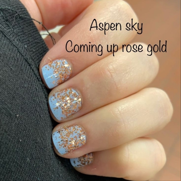 Color Street Nail Polish Strips in shade Aspen Sky - Picture 3 of 4